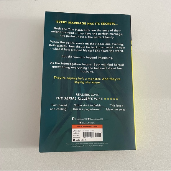 ✖️SOLD✖️ The Serial Killers Wife Book - Picture 2 of 2